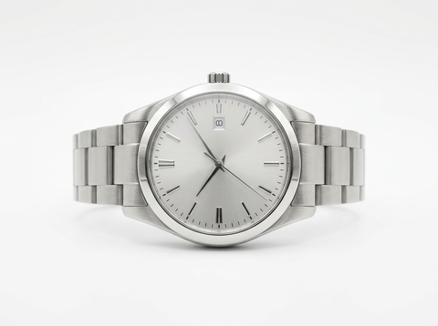 Zilveren horloge
